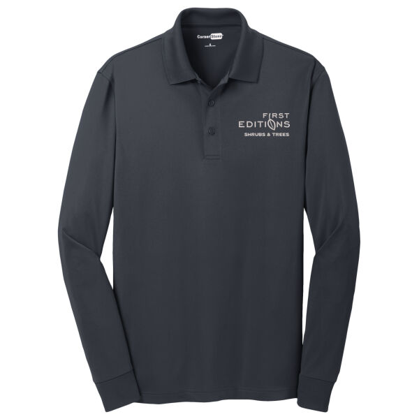 CornerStone ® - Select Snag-Proof Long Sleeve Polo - Embroidered Logo Thumbnail