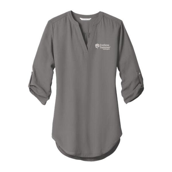 Port Authority ® - Ladies 3/4 Sleeve Tunic Blouse - Embroidered Logo Thumbnail