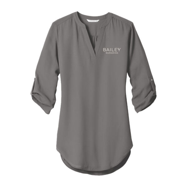 Port Authority ® - Ladies 3/4 Sleeve Tunic Blouse - Embroidered Logo Thumbnail