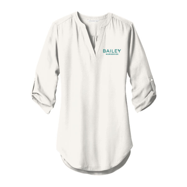 Port Authority ® - Ladies 3/4 Sleeve Tunic Blouse - Embroidered Logo Thumbnail
