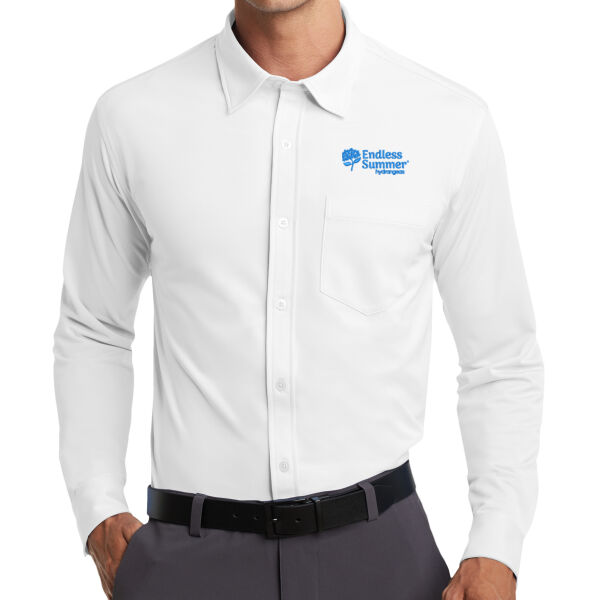 Port Authority ® - Dimension Knit Dress Shirt - Embroidered Logo Thumbnail