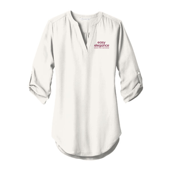 Port Authority ® - Ladies 3/4 Sleeve Tunic Blouse - Embroidered Logo Thumbnail