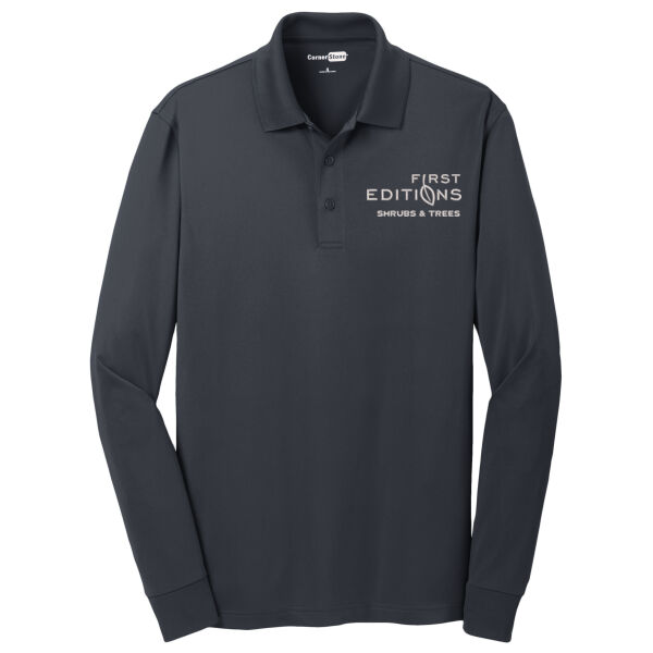 CornerStone ® - Select Snag-Proof Long Sleeve Polo - Embroidered Logo Thumbnail