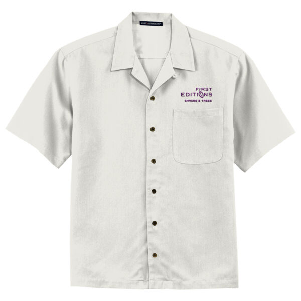 Port Authority - Easy Care Camp Shirt - Embroidered Logo Thumbnail