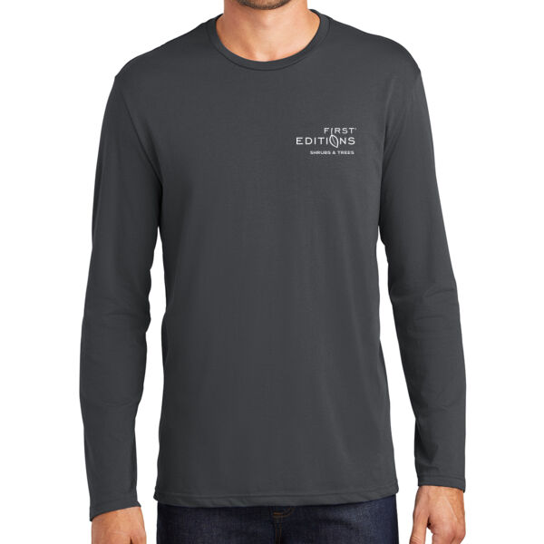 District Perfect Weight Long Sleeve Tee - Screen Print Logo Thumbnail